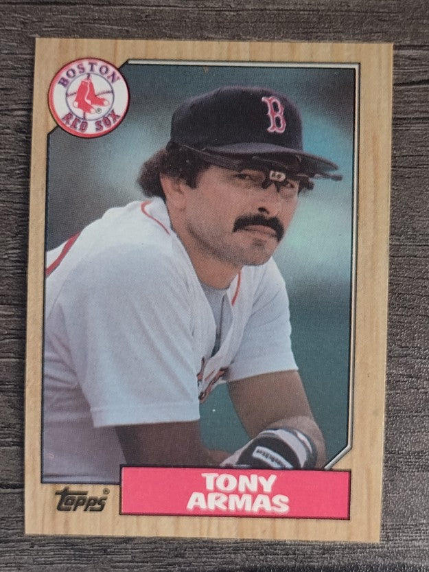 1987 Topps #535 Tony Armas