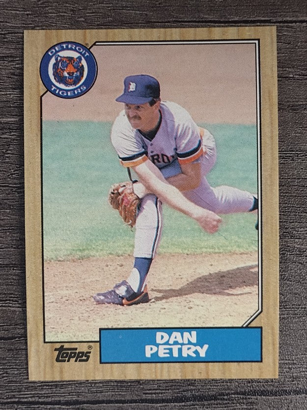 1987 Topps #752 Dan Petry