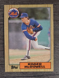 1987 Topps #185 Roger McDowell