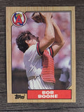 1987 Topps #166 Bob Boone