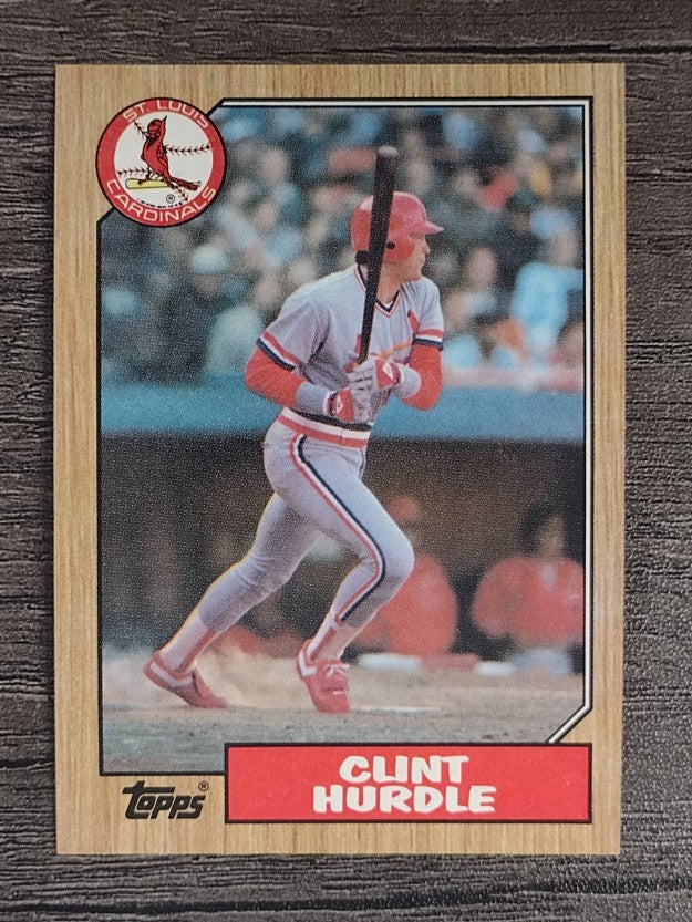 1987 Topps #317 Clint Hurdle