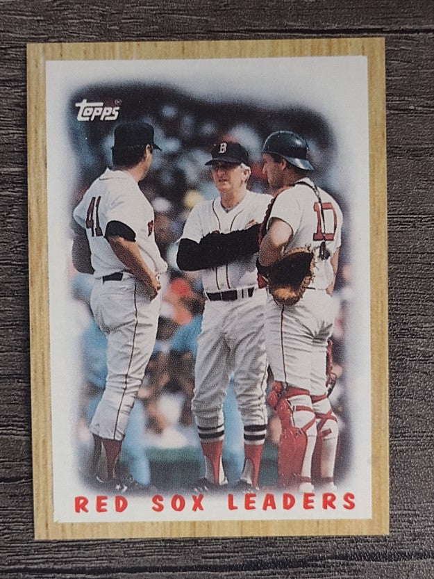1987 Topps #306 Red Sox TL/Tom Seaver