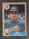 1987 Topps #318 Jim Fregosi MG