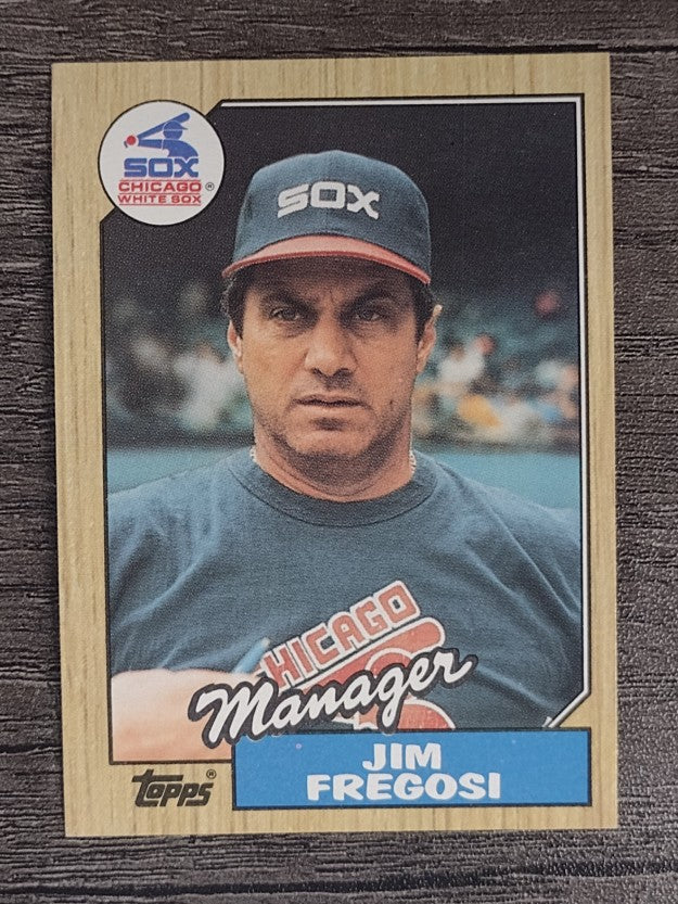 1987 Topps #318 Jim Fregosi MG