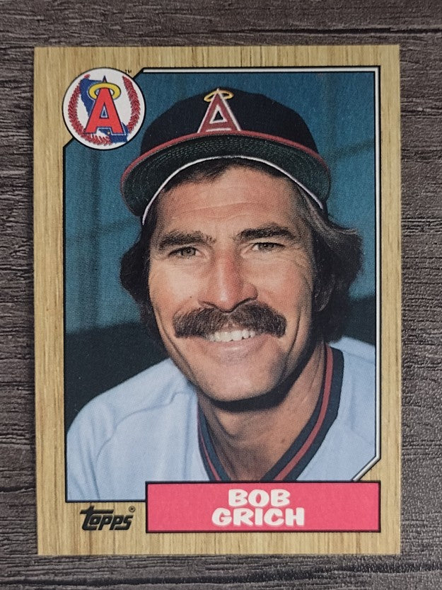 1987 Topps #677 Bob Grich