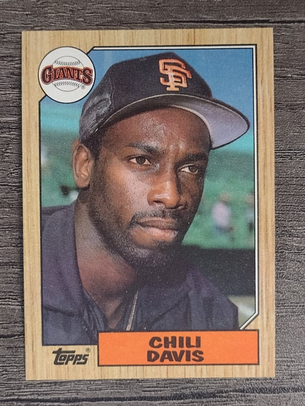 1987 Topps #672 Chili Davis