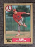 1987 Topps #257 Bob Forsch