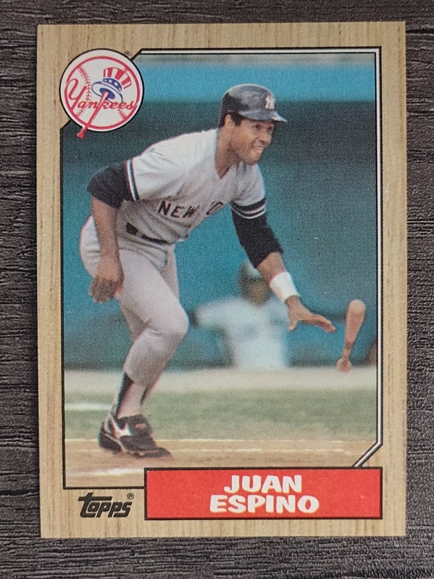 1987 Topps #239 Juan Espino