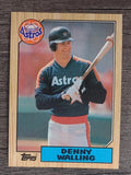 1987 Topps #222 Denny Walling