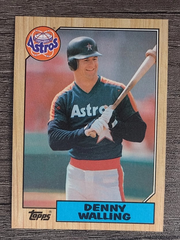 1987 Topps #222 Denny Walling