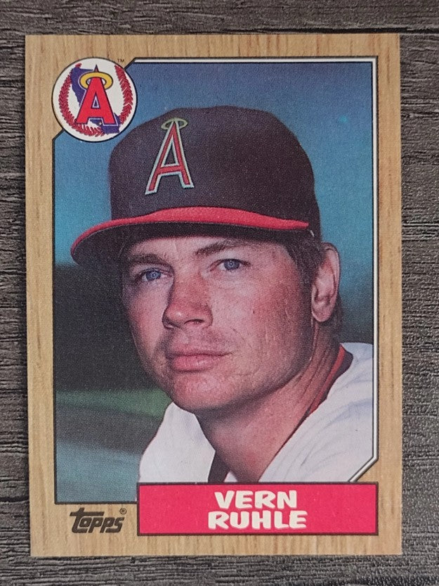 1987 Topps #221 Vern Ruhle