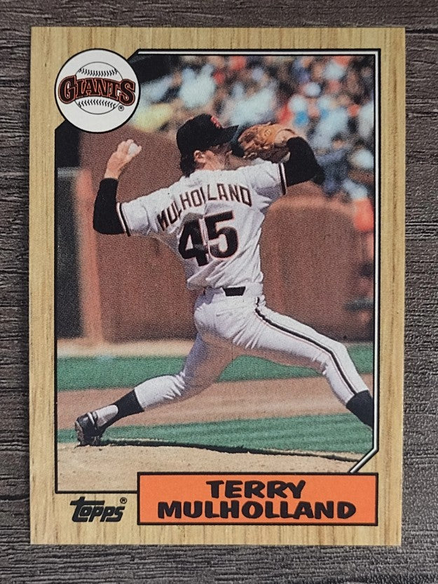 1987 Topps #536 Terry Mulholland RC