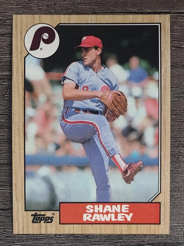 1987 Topps #771 Shane Rawley