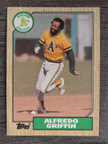 1987 Topps #111 Alfredo Griffin