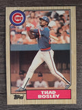1987 Topps #58 Thad Bosley
