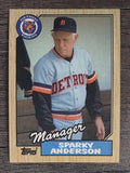 1987 Topps #218 Sparky Anderson MG