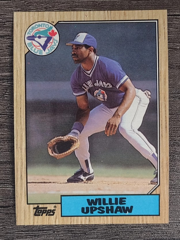 1987 Topps #245 Willie Upshaw