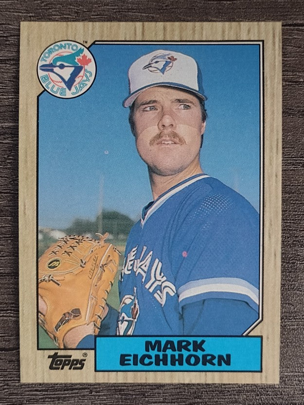 1987 Topps #371 Mark Eichhorn