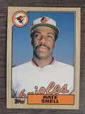 1987 Topps #86 Nate Snell