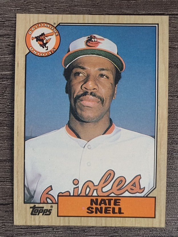 1987 Topps #86 Nate Snell