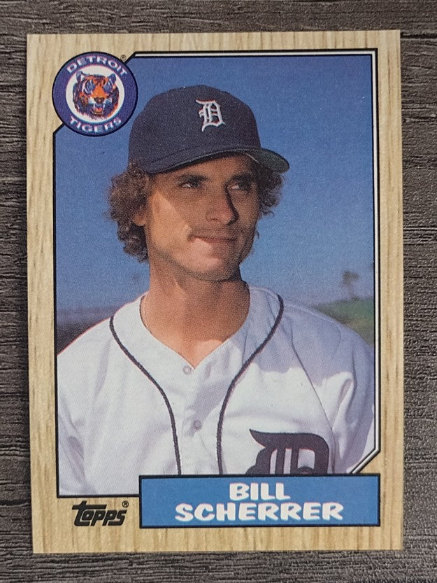 1987 Topps #98 Bill Scherrer