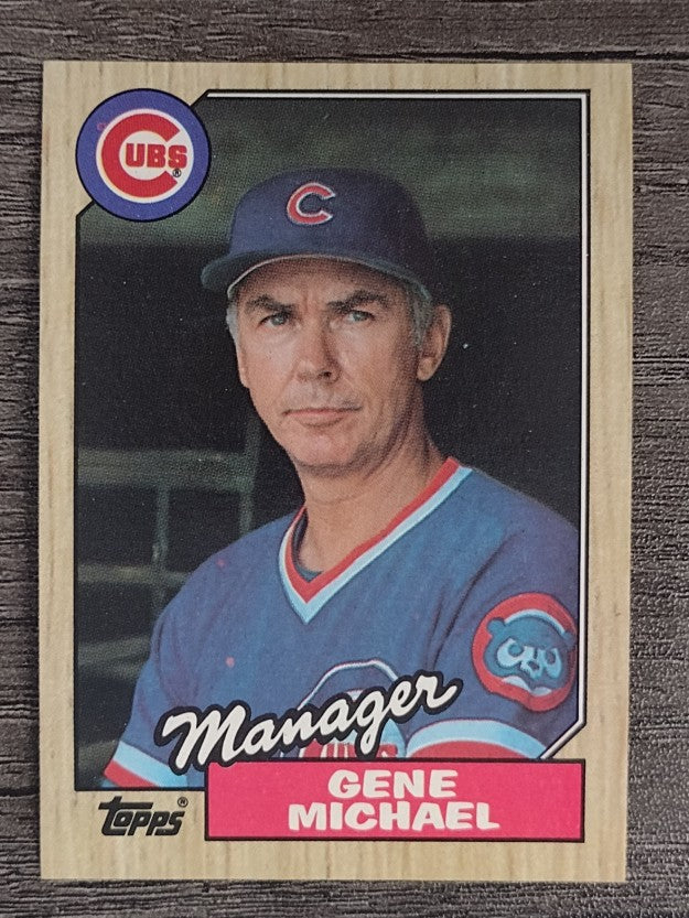 1987 Topps #43 Gene Michael MG