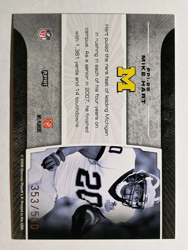 2008 Playoff Prestige Prestigious Picks Black #25 Mike Hart