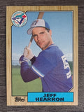 1987 Topps #274 Jeff Hearron