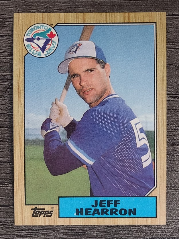 1987 Topps #274 Jeff Hearron
