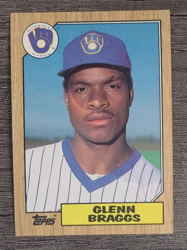 1987 Topps #622 Glenn Braggs RC