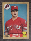 1987 Topps #499 Bruce Ruffin RC