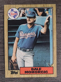 1987 Topps #497 Dale Mohorcic