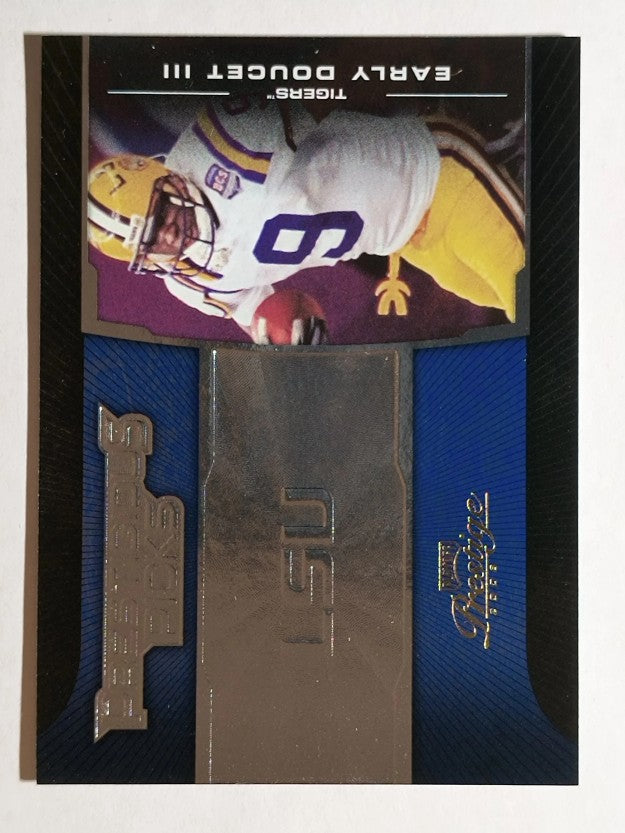 2008 Playoff Prestige Prestigious Picks Blue #18 Early Doucet