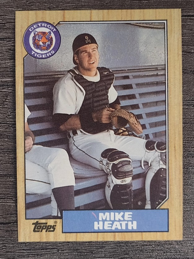 1987 Topps #492 Mike Heath