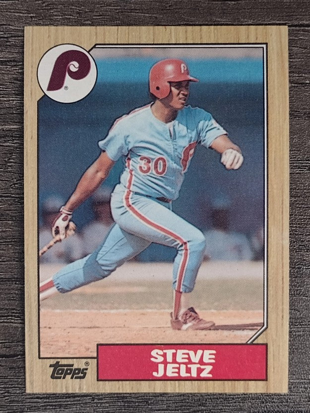 1987 Topps #294 Steve Jeltz