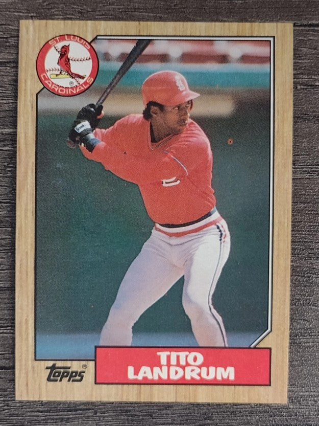 1987 Topps #288 Tito Landrum