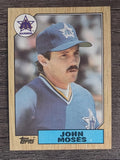 1987 Topps #284 John Moses