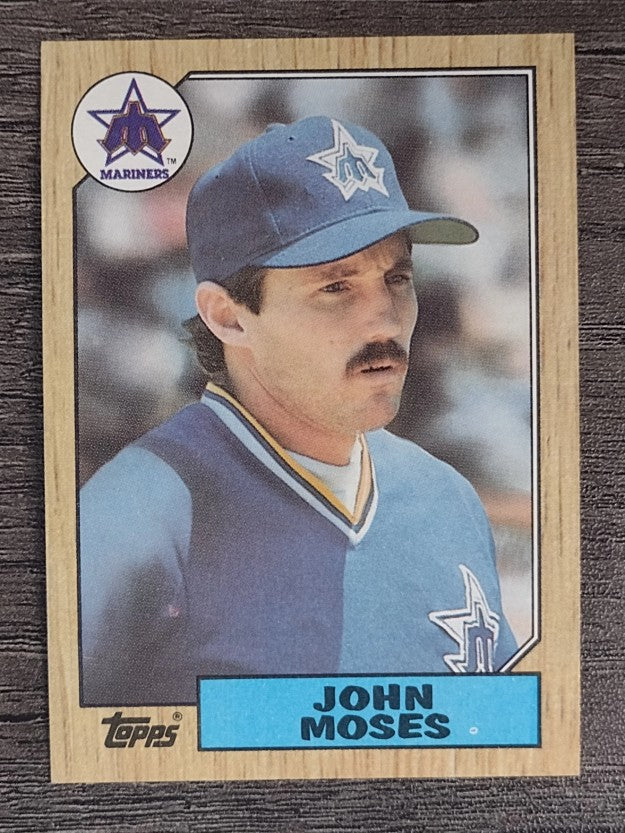 1987 Topps #284 John Moses
