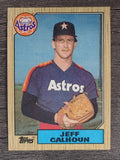 1987 Topps #282 Jeff Calhoun
