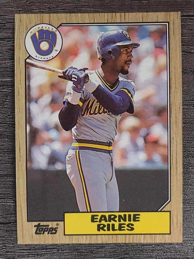 1987 Topps #523 Earnie Riles