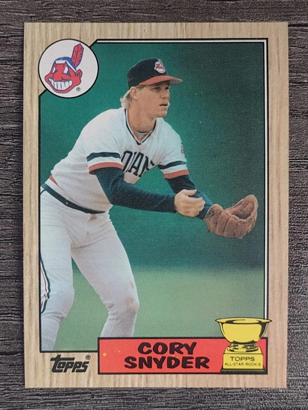 1987 Topps #192 Cory Snyder
