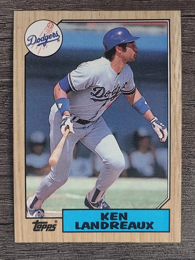 1987 Topps #699 Ken Landreaux