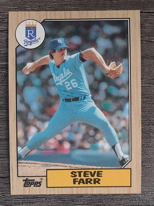 1987 Topps #473 Steve Farr