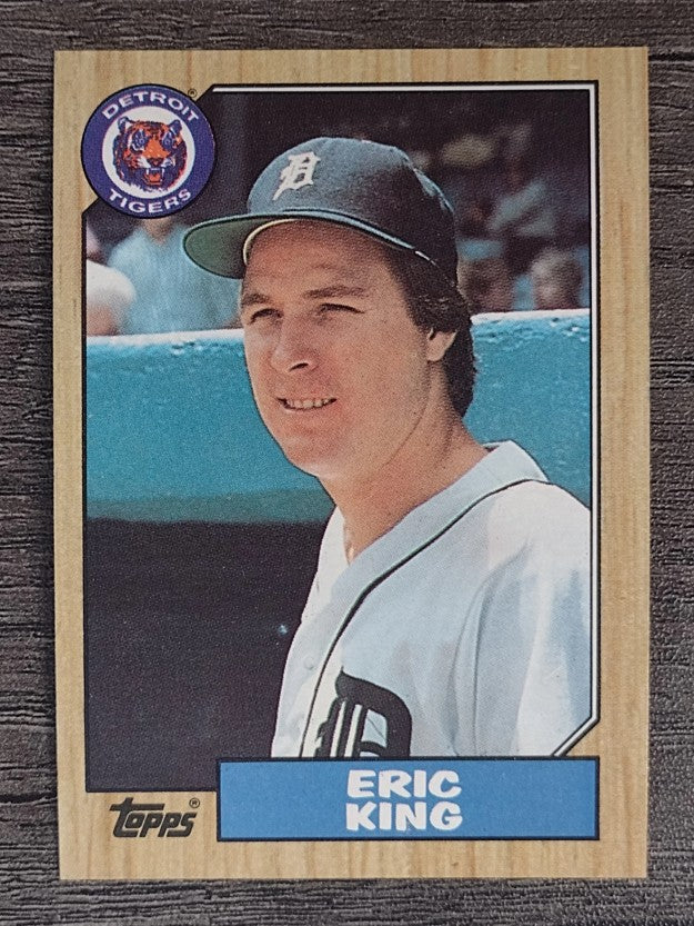 1987 Topps #36 Eric King