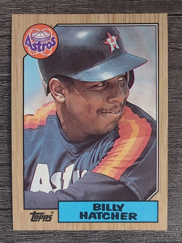 1987 Topps #578 Billy Hatcher