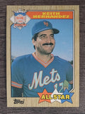1987 Topps #595 Keith Hernandez AS
