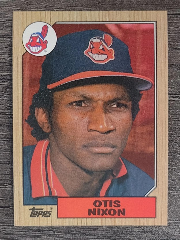 1987 Topps #486 Otis Nixon