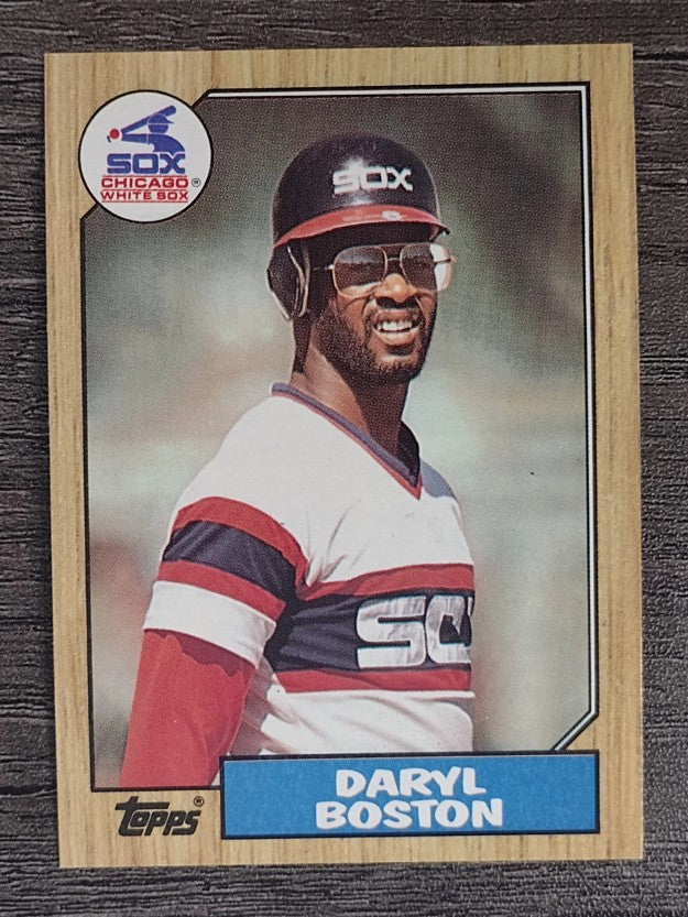 1987 Topps #482 Daryl Boston