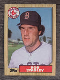 1987 Topps #175 Bob Stanley