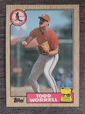 1987 Topps #465 Todd Worrell